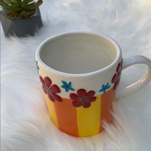Flower Starbucks Mug